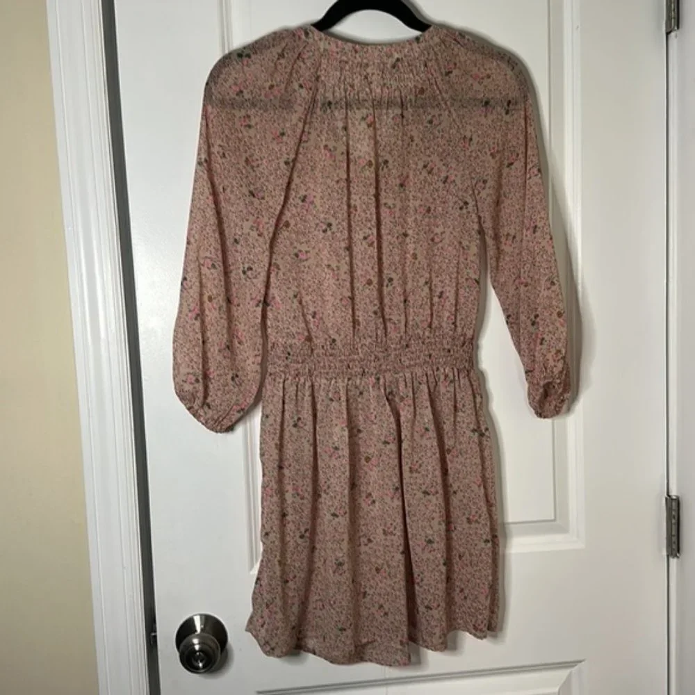 y2k delias pink floral sheer dress - Picture 6 of 7